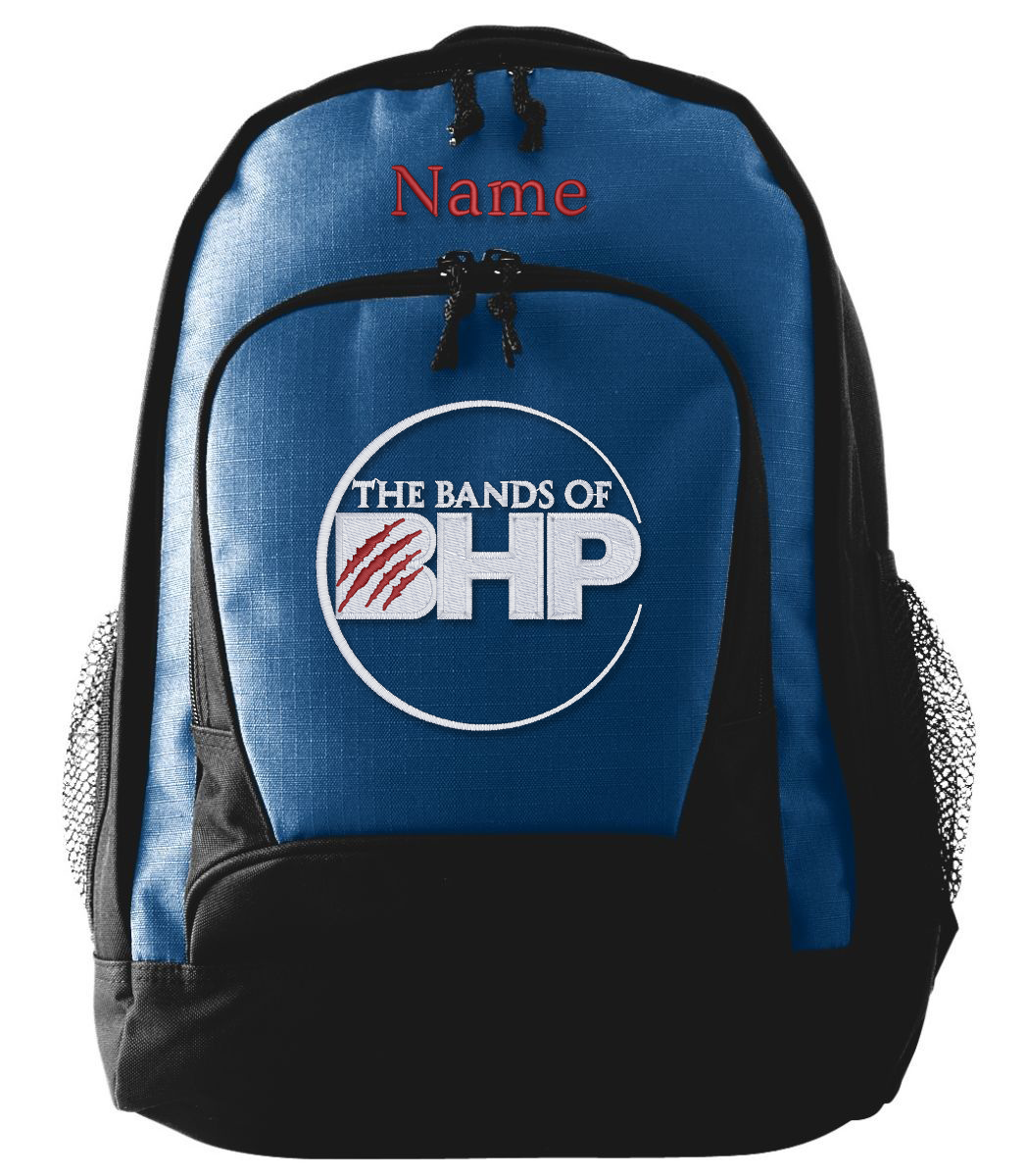 Belton Honea Path Backpack w/ Logo & Name Embroidery