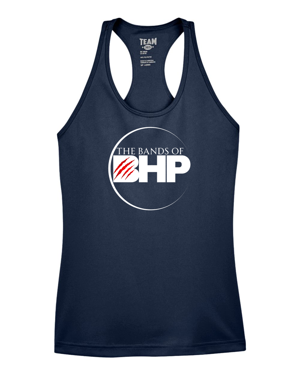 Belton Honea Path Band Ladies' Zone Performance Racerback Tank
