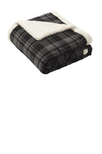 Load image into Gallery viewer, Port Authority  ®  Flannel Sherpa Blanket. BP43
