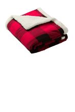Load image into Gallery viewer, Port Authority  ®  Flannel Sherpa Blanket. BP43
