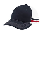 Load image into Gallery viewer, Port Authority  ®  Two-Stripe Snapback Trucker Cap. C113
