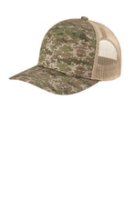 Load image into Gallery viewer, Port Authority  ®  Digi Camo Snapback Trucker Cap C404
