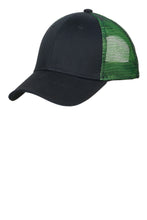Load image into Gallery viewer, Port Authority ®  Double Mesh Snapback Sandwich Bill Cap. C818
