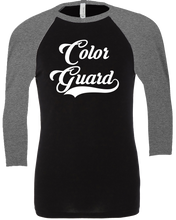 Load image into Gallery viewer, Color Guard Vintage Swoosh ¾ Sleeve Tee
