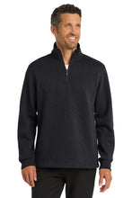 Load image into Gallery viewer, Port Authority ®  Slub Fleece 1/4-Zip Pullover. F295
