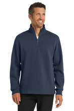Load image into Gallery viewer, Port Authority ®  Slub Fleece 1/4-Zip Pullover. F295

