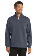 Load image into Gallery viewer, Port Authority ®  Slub Fleece 1/4-Zip Pullover. F295
