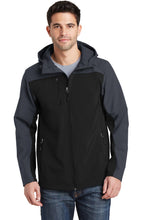Load image into Gallery viewer, Port Authority ®  Hooded Core Soft Shell Jacket. J335
