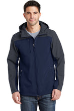 Load image into Gallery viewer, Port Authority ®  Hooded Core Soft Shell Jacket. J335
