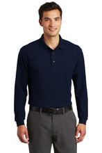 Load image into Gallery viewer, Port Authority ®  Long Sleeve Silk Touch™ Polo with Pocket.  K500LSP
