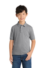 Load image into Gallery viewer, Port &amp; Co ®  Youth Core Blend Jersey Knit Polo. KP55Y
