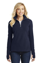 Load image into Gallery viewer, Port Authority ®  Women's Microfleece 1/2-Zip Pullover. L224
