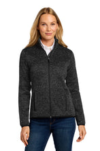 Load image into Gallery viewer, Port Authority ®  Women's Sweater Fleece Jacket. L232
