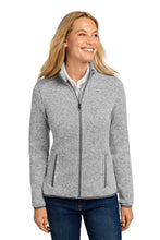 Load image into Gallery viewer, Port Authority ®  Women's Sweater Fleece Jacket. L232
