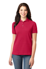 Load image into Gallery viewer, Port Authority ®  Women's Heavyweight Cotton Pique Polo.  L420
