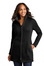 Load image into Gallery viewer, Port Authority ®  Women's Arc Sweater Fleece Long Jacket L425

