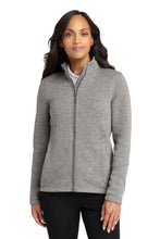 Load image into Gallery viewer, Port Authority ®  Women's Arc Sweater Fleece Jacket L428

