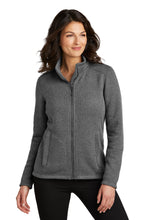 Load image into Gallery viewer, Port Authority ®  Women's Arc Sweater Fleece Jacket L428
