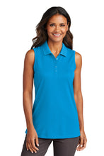 Load image into Gallery viewer, Port Authority ®  Women's Dry Zone ®  UV Micro-Mesh Sleeveless Polo LK110SV
