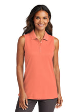 Load image into Gallery viewer, Port Authority ®  Women's Dry Zone ®  UV Micro-Mesh Sleeveless Polo LK110SV
