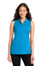 Load image into Gallery viewer, Port Authority ®  Women's Dry Zone ®  UV Micro-Mesh Sleeveless Polo LK110SV
