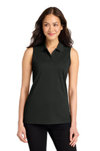 Load image into Gallery viewer, Port Authority ®  Women's Dry Zone ®  UV Micro-Mesh Sleeveless Polo LK110SV
