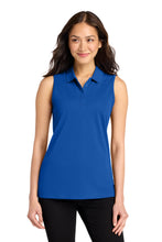 Load image into Gallery viewer, Port Authority ®  Women's Dry Zone ®  UV Micro-Mesh Sleeveless Polo LK110SV
