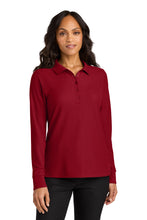 Load image into Gallery viewer, Port Authority ®  Women's Wearever Signature Pique Long Sleeve Polo LK200LS

