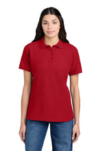 Load image into Gallery viewer, Port &amp; Co ™  Women's Core Blend Pique Polo. LKP155
