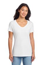 Load image into Gallery viewer, Port &amp; Co ™  Women's Beach Wash ®  Garment-Dyed V-Neck Tee LPC099V
