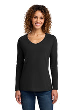 Load image into Gallery viewer, Port &amp; Co ®  Women's Long Sleeve Fan Favorite V-Neck Tee. LPC450VLS
