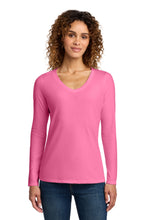 Load image into Gallery viewer, Port &amp; Co ™  Women's Long Sleeve Fan Favorite V-Neck Tee. LPC450VLS
