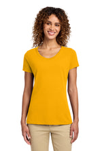 Load image into Gallery viewer, Port &amp; Co ™  Women's Fan Favorite V-Neck Tee. LPC450V
