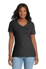 Load image into Gallery viewer, Port &amp; Co ™  Women's Core Cotton V-Neck Tee. LPC54V
