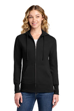 Load image into Gallery viewer, Port &amp; Co ®  Women's Core Fleece Full-Zip Hooded Sweatshirt. LPC78ZH
