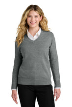 Load image into Gallery viewer, Port Authority ®  Women's Easy Care V-Neck Sweater LSW2850
