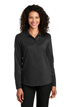 Load image into Gallery viewer, Port Authority ®  Women's Long Sleeve Performance Staff Shirt LW401
