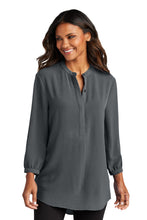 Load image into Gallery viewer, Port Authority ®  Women's 3/4-Sleeve Textured Crepe Tunic LW713
