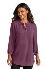 Load image into Gallery viewer, Port Authority ®  Women's 3/4-Sleeve Textured Crepe Tunic LW713
