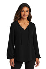 Load image into Gallery viewer, Port Authority ®  Women's Textured Crepe Blouse LW714
