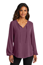 Load image into Gallery viewer, Port Authority ®  Women's Textured Crepe Blouse LW714
