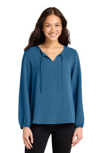 Load image into Gallery viewer, Port Authority ®  Women's Textured Crepe Blouse LW714
