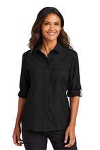 Load image into Gallery viewer, Port Authority ®  Women's Long Sleeve UV Daybreak Shirt LW960
