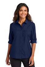 Load image into Gallery viewer, Port Authority ®  Women's Long Sleeve UV Daybreak Shirt LW960
