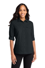 Load image into Gallery viewer, Port Authority ®  Women's Long Sleeve UV Daybreak Shirt LW960
