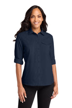 Load image into Gallery viewer, Port Authority ®  Women's Long Sleeve UV Daybreak Shirt LW960
