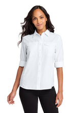 Load image into Gallery viewer, Port Authority ®  Women's Long Sleeve UV Daybreak Shirt LW960
