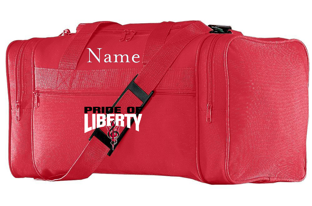 Liberty Duffle Bag w/ logo & name embroidery
