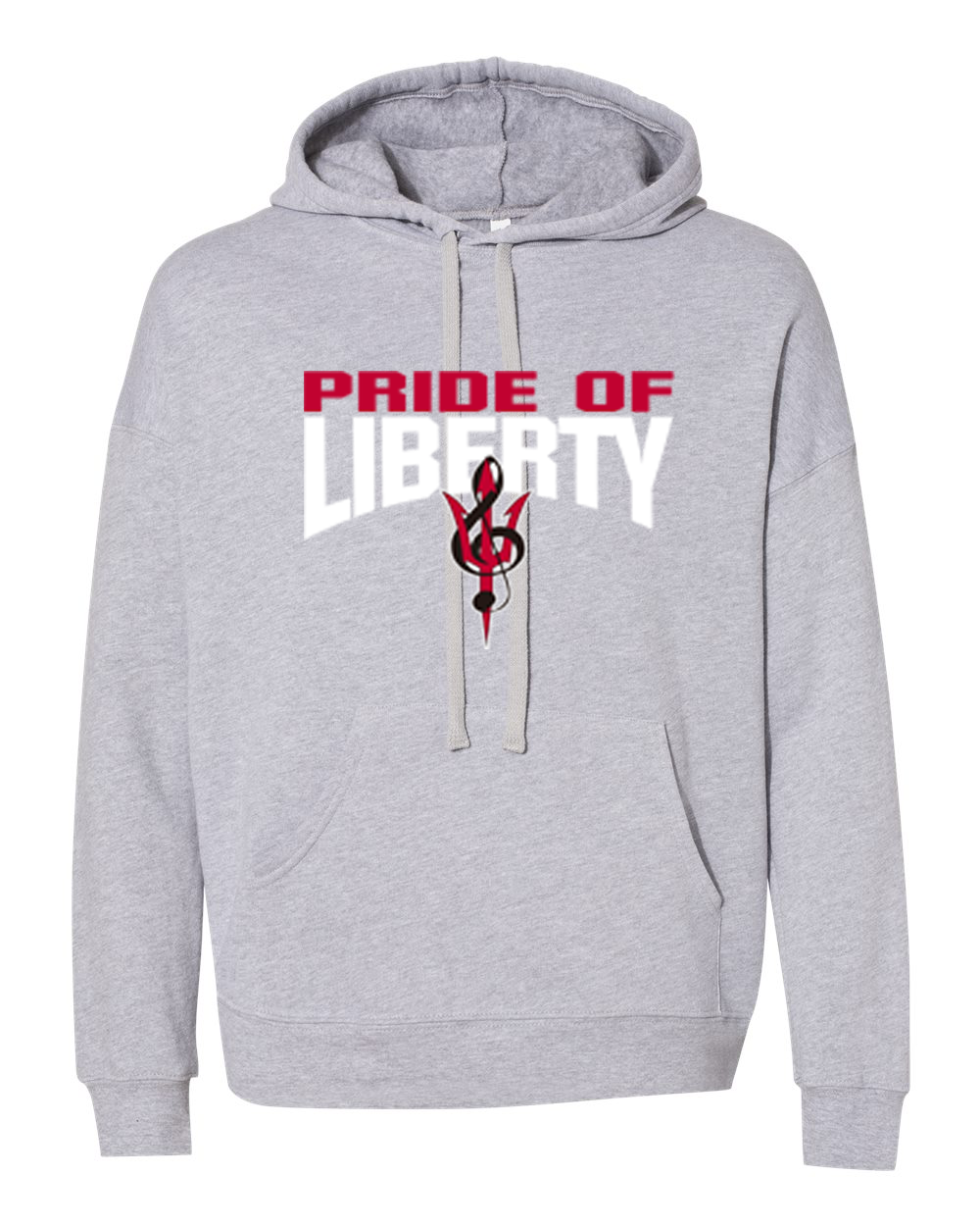 Liberty Band Bella + Canvas Unisex Sponge Fleece Pullover DTM Hoodie