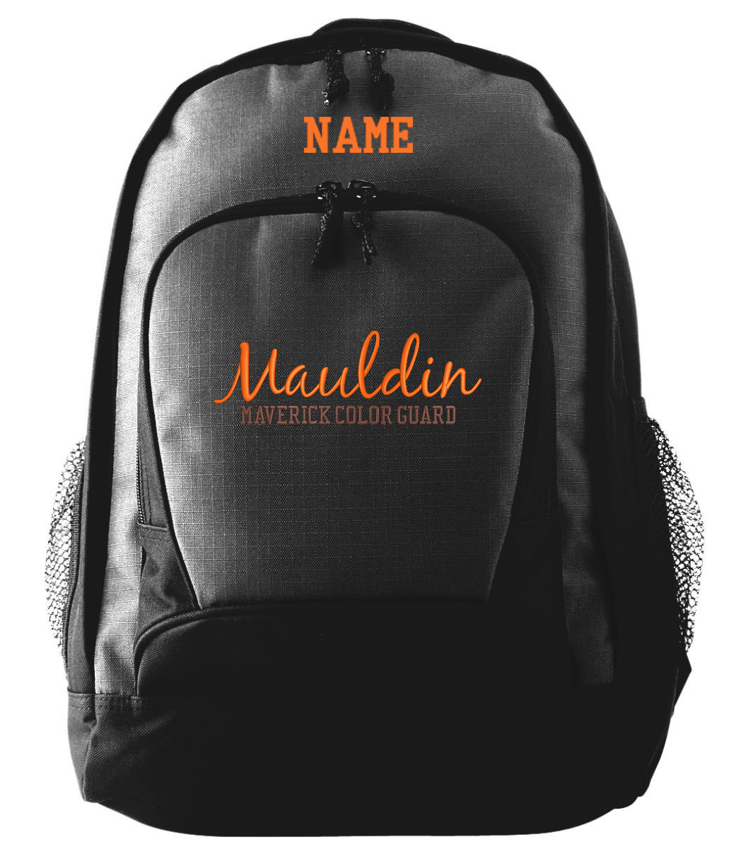 Mauldin Ripstop Backpack w/ Name & Logo Embroidery